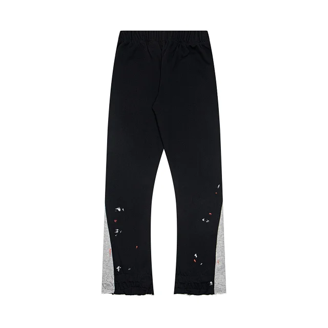 Galerie Dept. Trousers Paint-splatter graphic jogger with checkerboard star print and contrast side panels product detail image 8