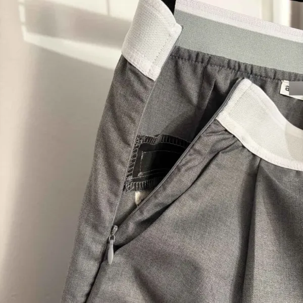 Alexander Wang Wa.n Logo Black Relaxed Fit Pants - 9