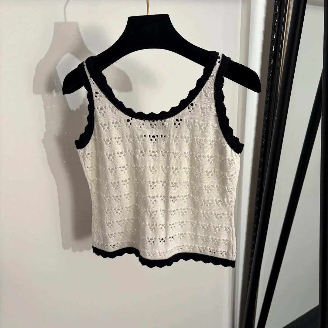 Miu Miu Crochet Lace Trim Set White - 7