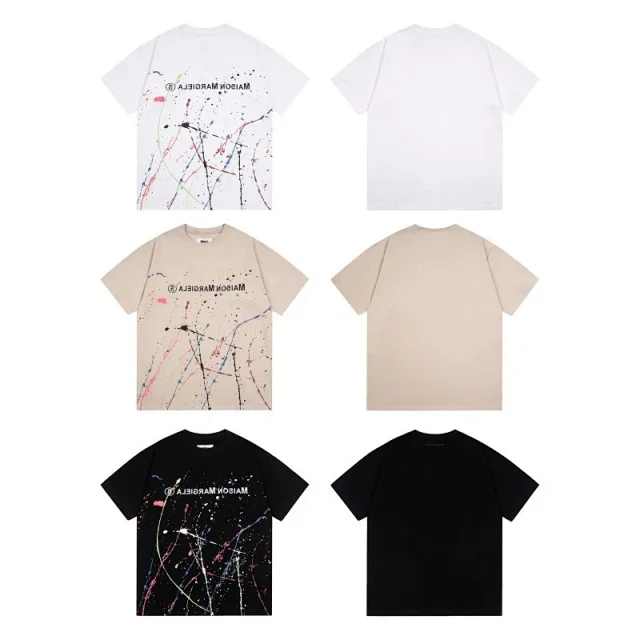 Maison Margiela Multiple graphic T-shirt designs product detail image 30