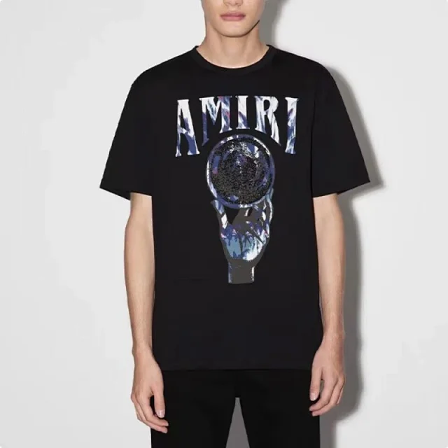 AMIRI T-Shirts Graphic Logo Short-Sleeve T-Shirt product detail image 10