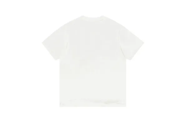 Moncler Logo Print White T-Shirt - 24