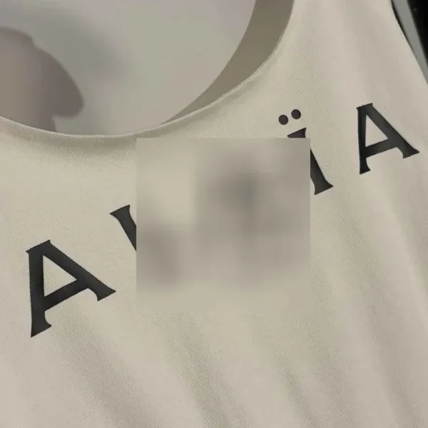 Design ALOA Logo Print Black Bodysuit Clothing - 8
