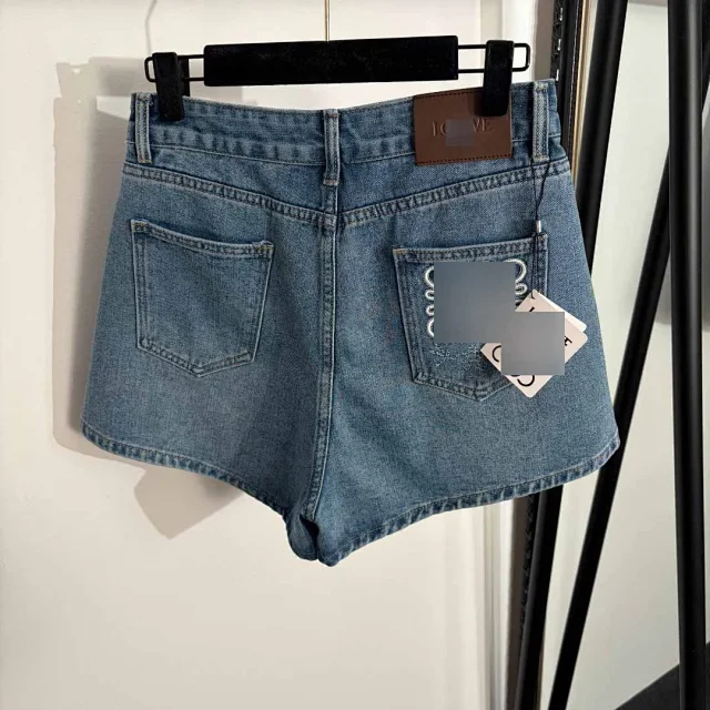 Loewe Denim with embroidered Anagram pocket product detail image 5