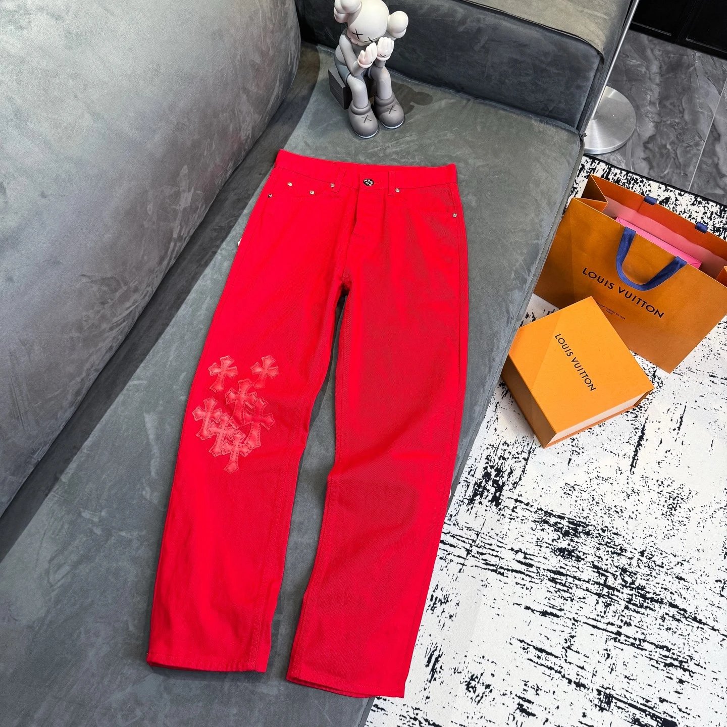 Louis Vuitton Red Em