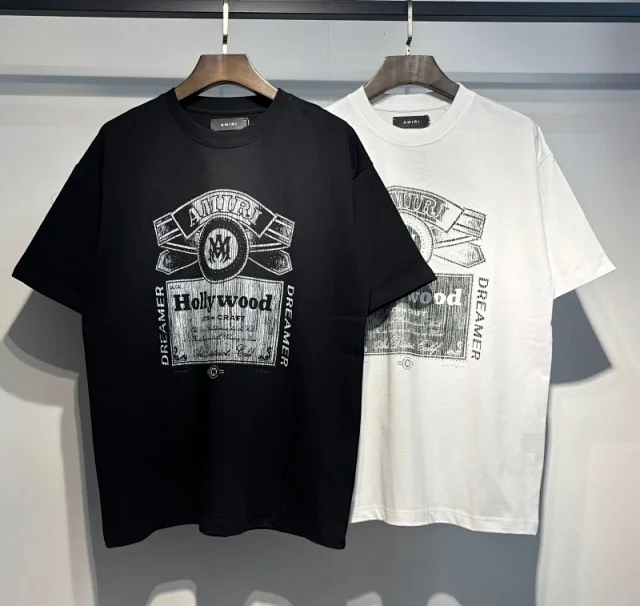 AMIRI T-Shirts Graphic Logo Short-Sleeve T-Shirt product detail image 43