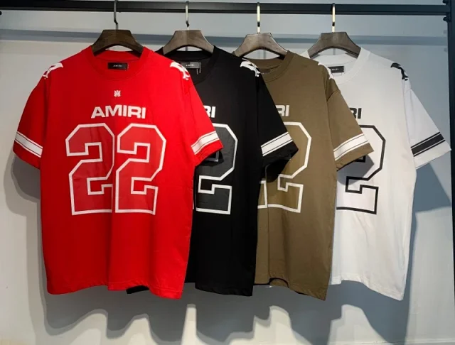 AMIRI T-Shirts Graphic Logo Short-Sleeve T-Shirt product detail image 20
