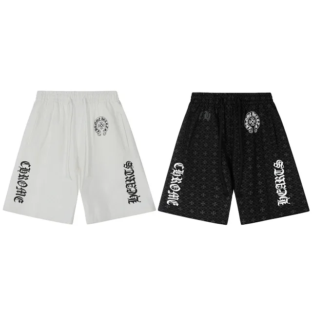 Chrome Hearts Shorts Logo Print Elastic Waist product detail image 1