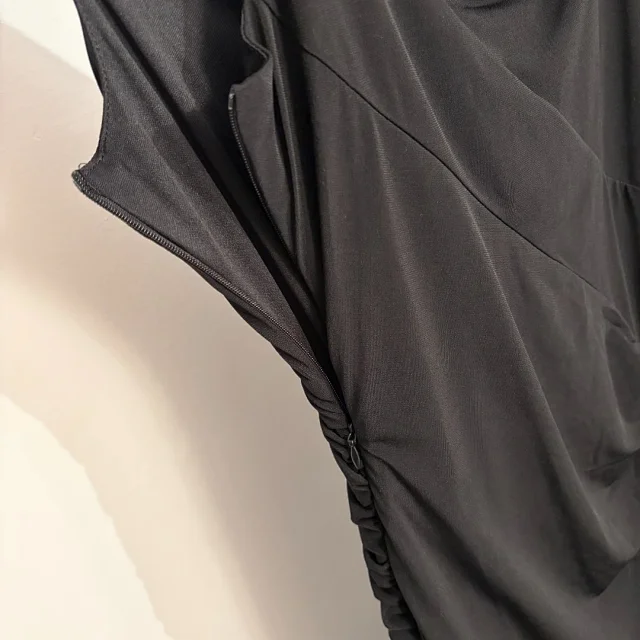 Unbranded Dresses Sleeveless draped maxi dress with ring hardware straps product detail image 8