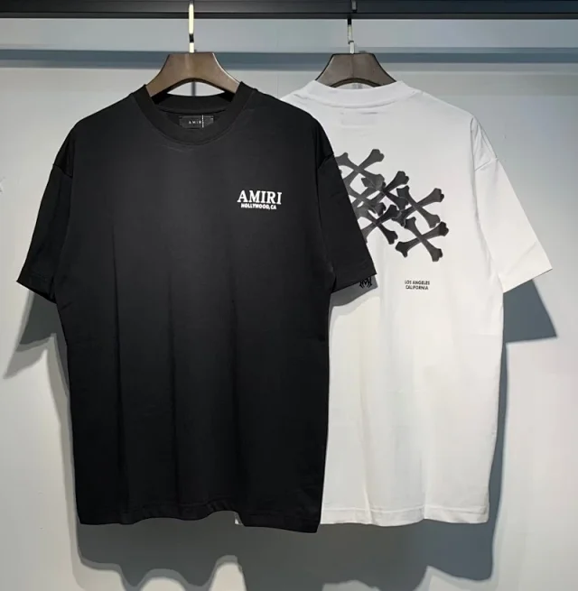 AMIRI T-Shirts Graphic Logo Short-Sleeve T-Shirt product detail image 25