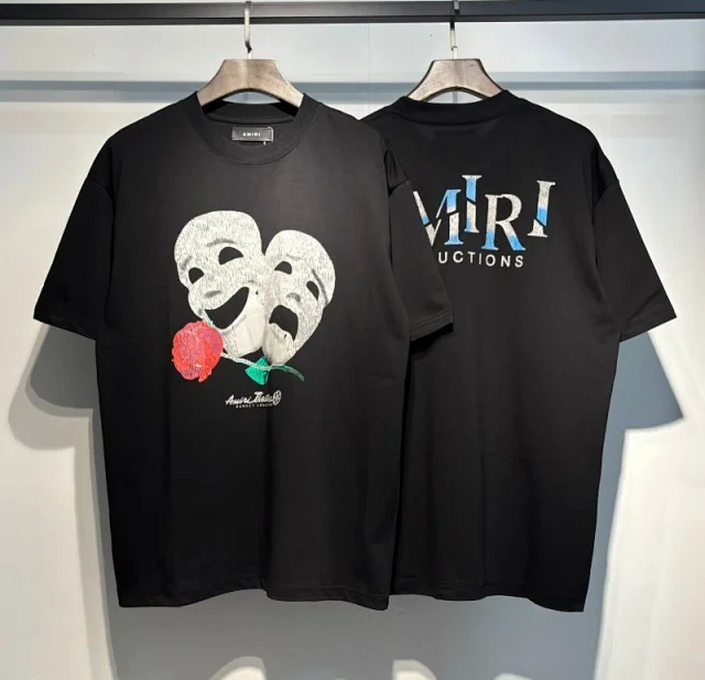 AMIRI T-Shirts Graphic Logo Short-Sleeve T-Shirt product detail image 36