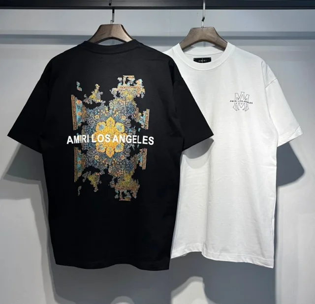 AMIRI T-Shirts Graphic Logo Short-Sleeve T-Shirt product detail image 40