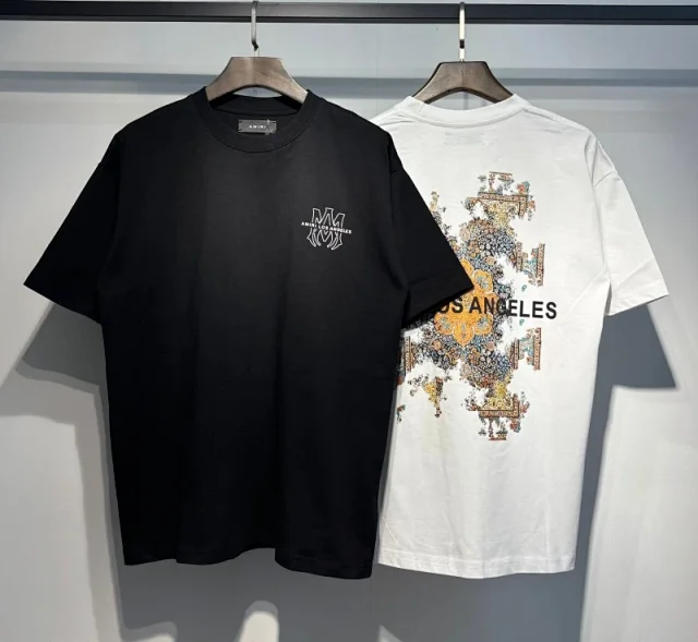 AMIRI T-Shirts Graphic Logo Short-Sleeve T-Shirt product detail image 41