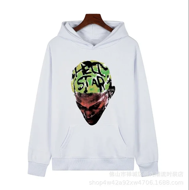 Hellstar Hoodies & Sweatshirts Graphic Print Pullover Hoodie product detail image 16