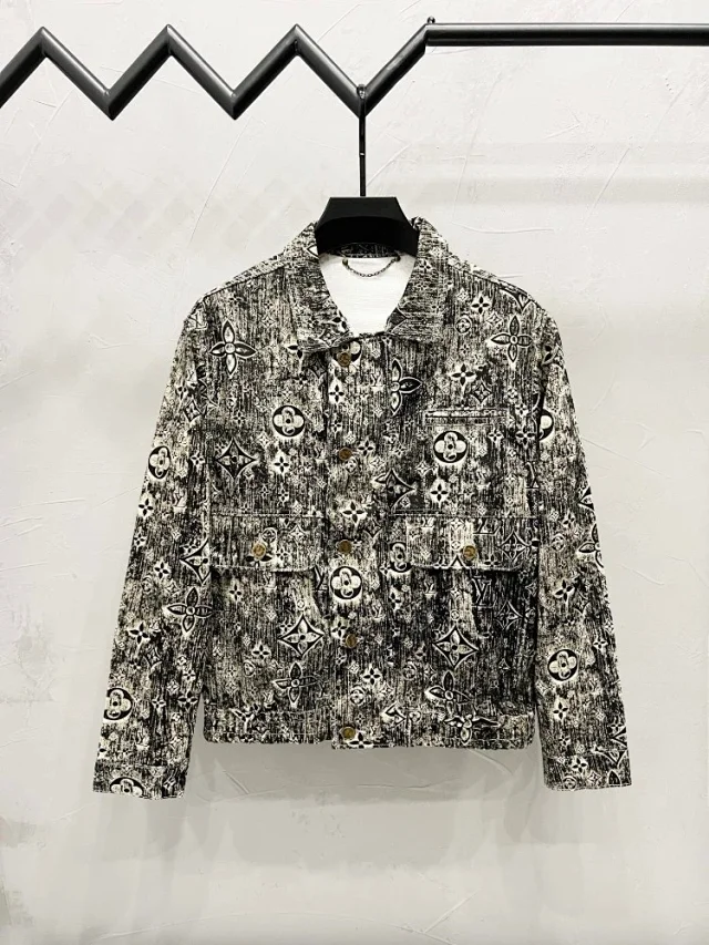 Louis Vuitton Jackets Monogram Denim Jacket product detail image 8