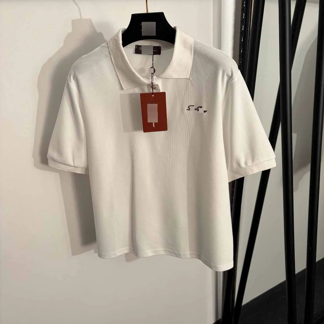 White Polo Shirt Casual Style