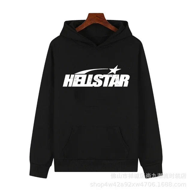 Hellstar Hoodies & Sweatshirts Graphic Print Pullover Hoodie product detail image 13