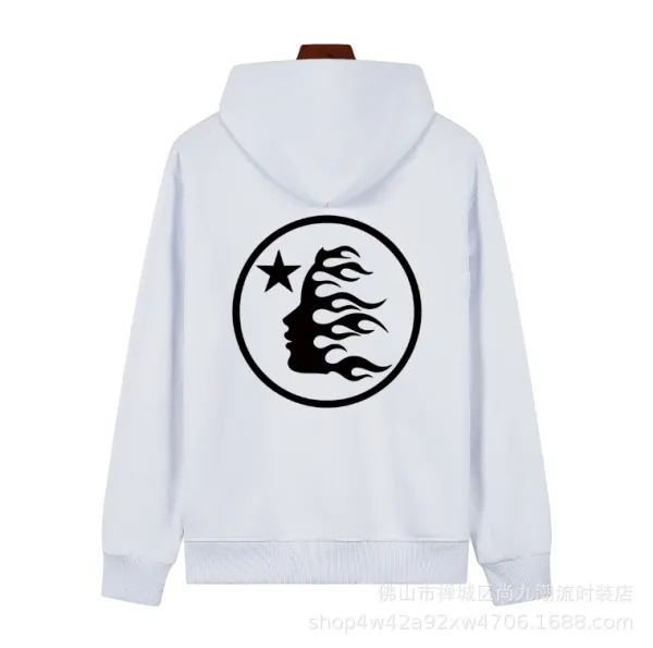 Hellstar Lovers Only Graphic Hoodie White - 18