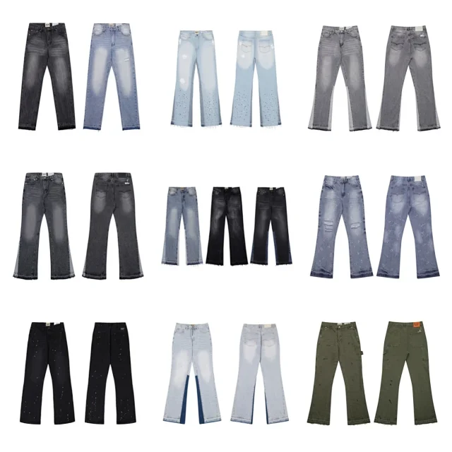 Gallery Dept. Jeans Faded distressed straight-leg product detail image 2