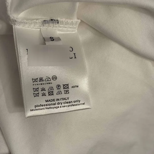Unbranded T-Shirts Short-Sleeve Crewneck T-Shirt with Contrast Piping and Embroidered Crest product detail image 9