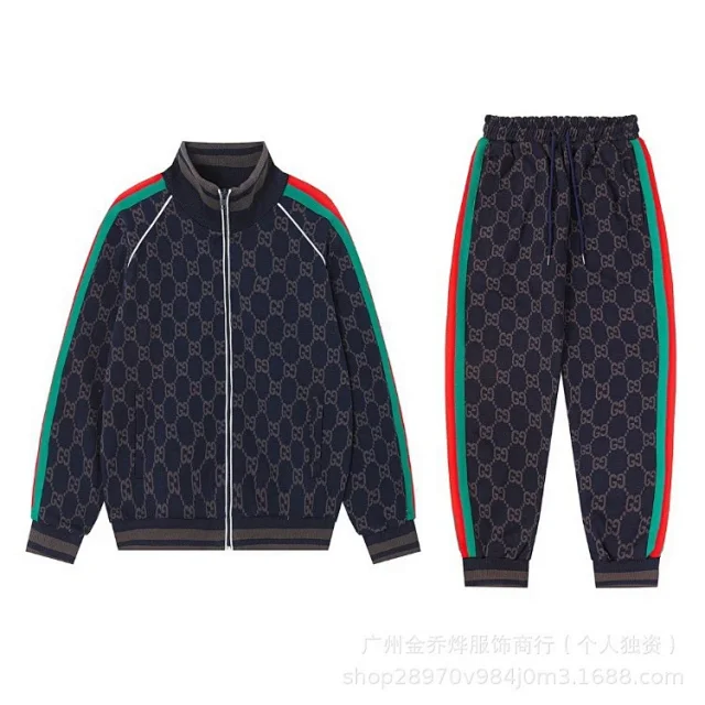 Gucci Tracksuits GG Monogram Stripe Tracksuit product detail image 12