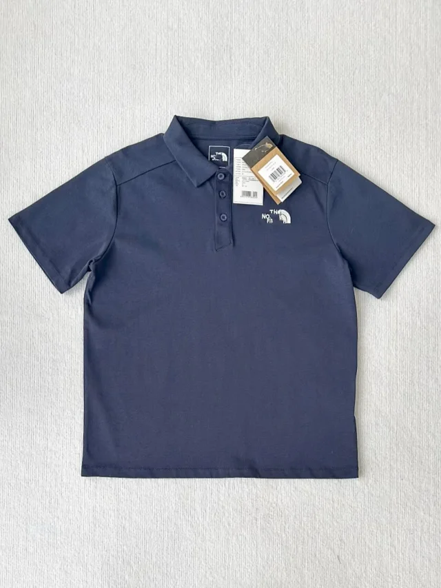 The North Face Shirts Short-Sleeve Embroidered Logo Polo Shirt product detail image 4