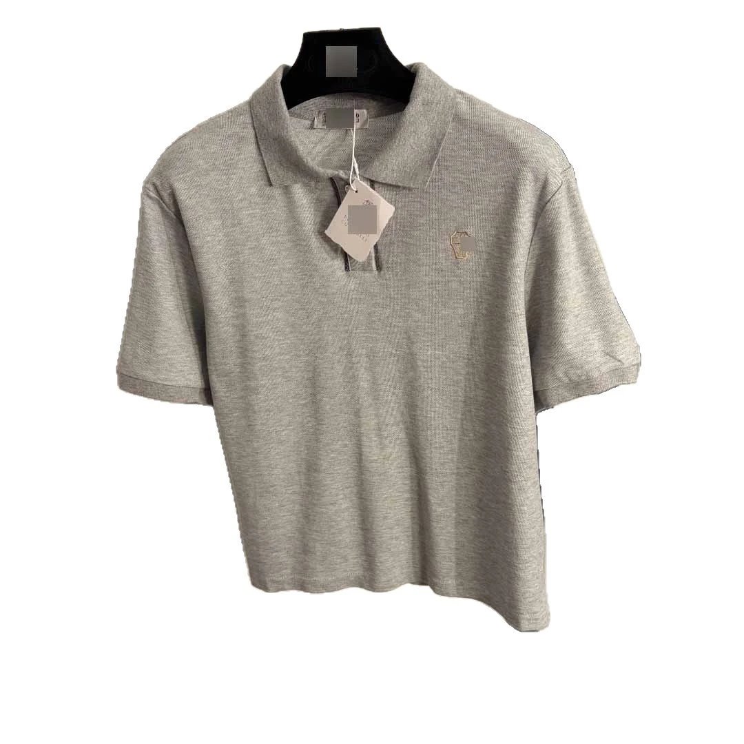 Unbranded T-Shirts Short-Sleeve Zip Polo Shirt with Embroidered Chest Emblem image 5