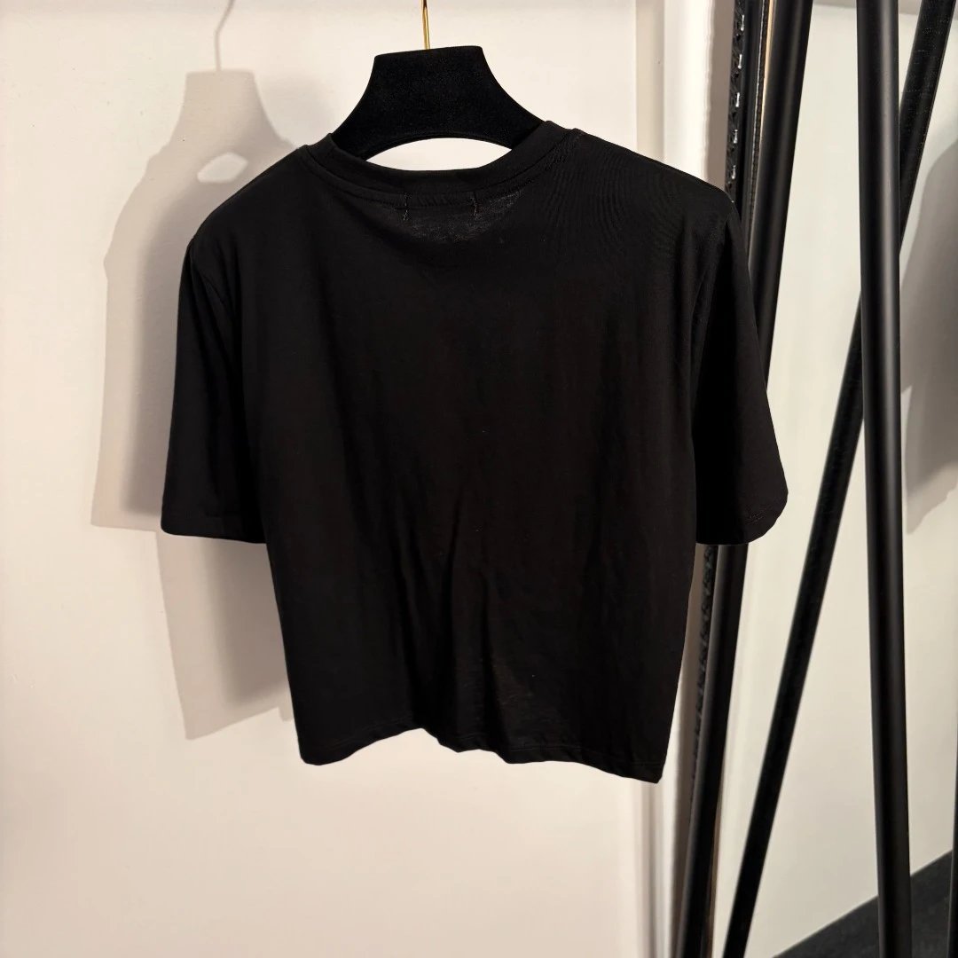 Versace T-Shirts Medusa Graphic Pinched-Waist T-Shirt image 3