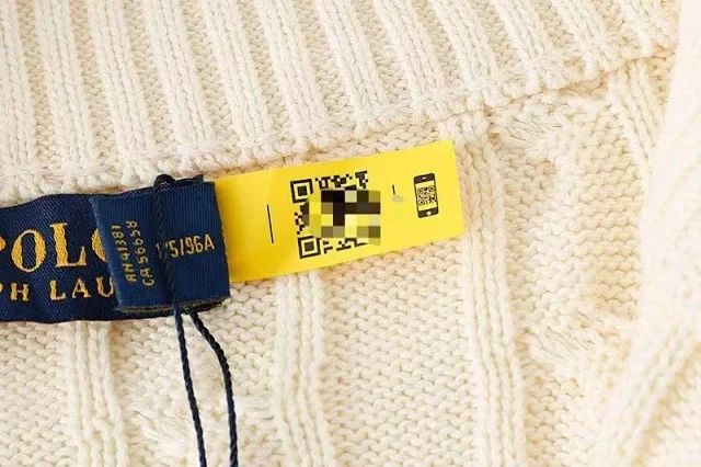 Unbranded Knitwear Cable-Knit Quarter-Zip Mock-Neck Sweater with Embroidered Pony Motif product detail image 6