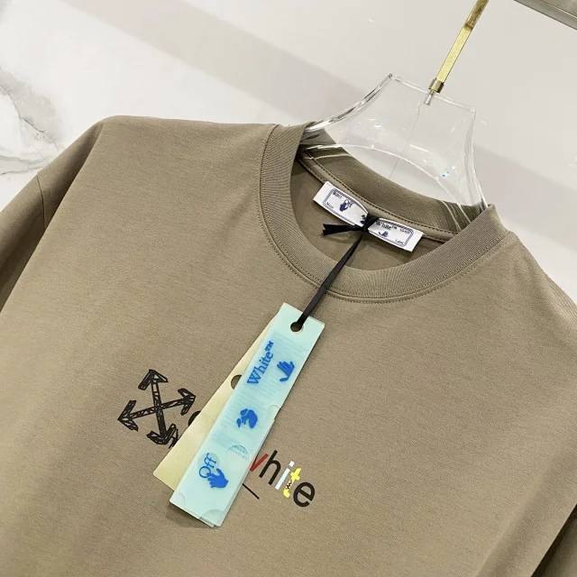Off-White T-Shirts Short-Sleeve Logo Print product detail image 7