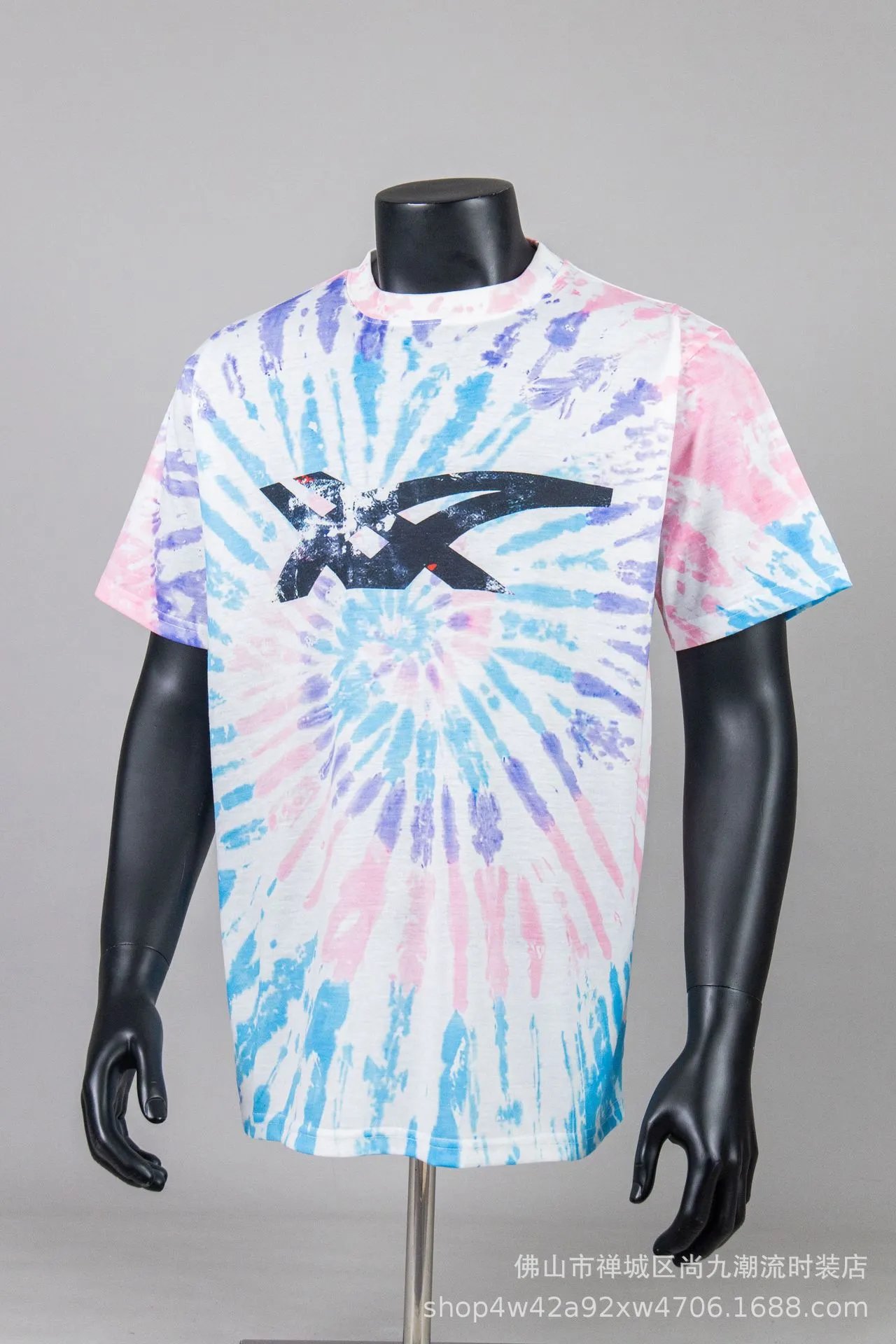 Design New World Skull Graphic Black T-Shirt - 12