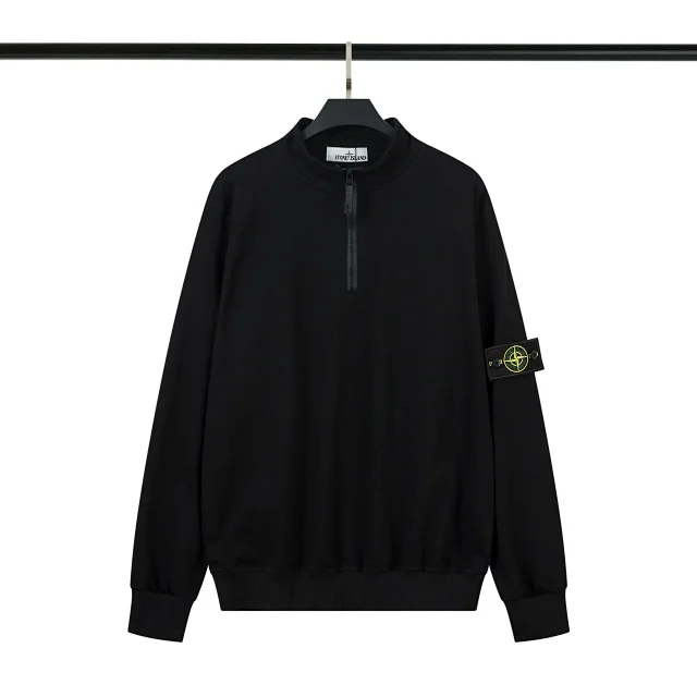 Stone Island Hoodies & Sweatshirts Crewneck Sweatshirt with Compass Badge product detail image 24