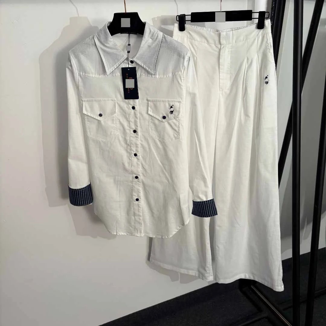 White Long Sleeve Sh