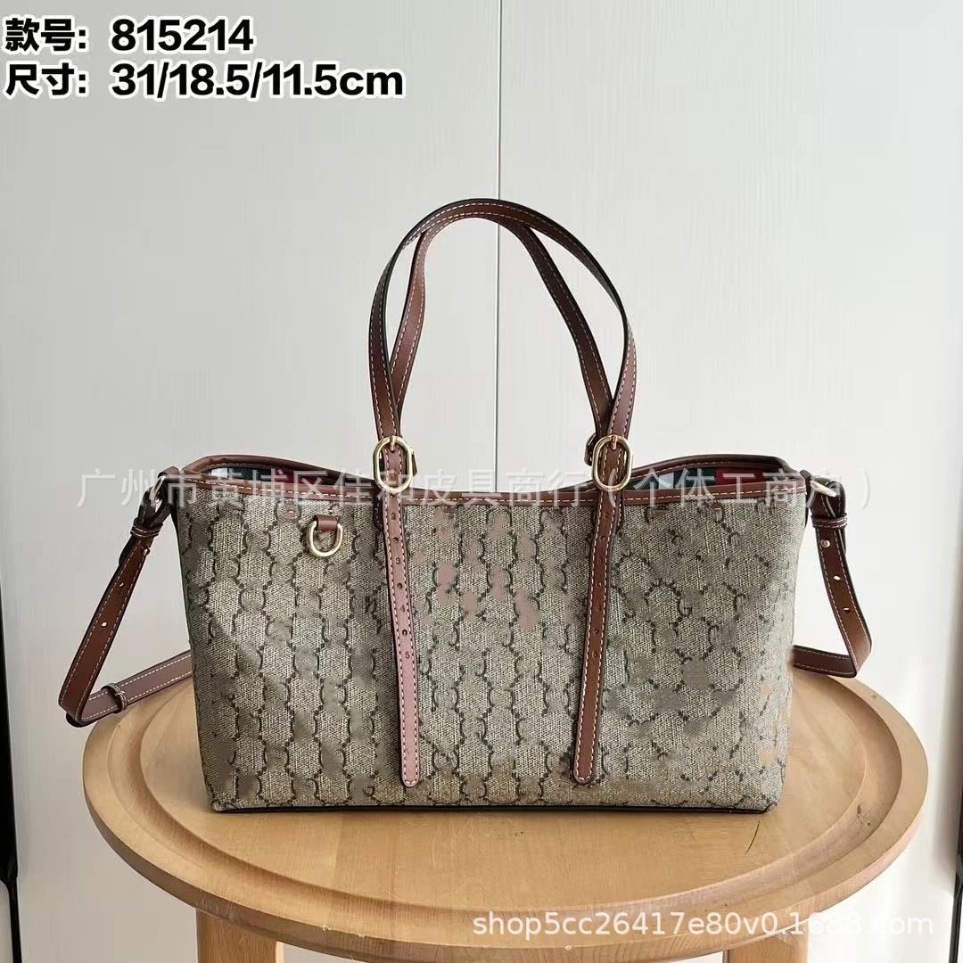 Unbranded Handbags 815214 Embossed Monogram-Pattern Tote image 2