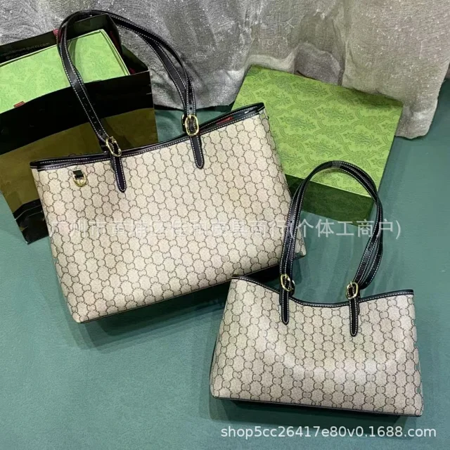 Unbranded Handbags 815214 Embossed Monogram-Pattern Tote product detail image 2