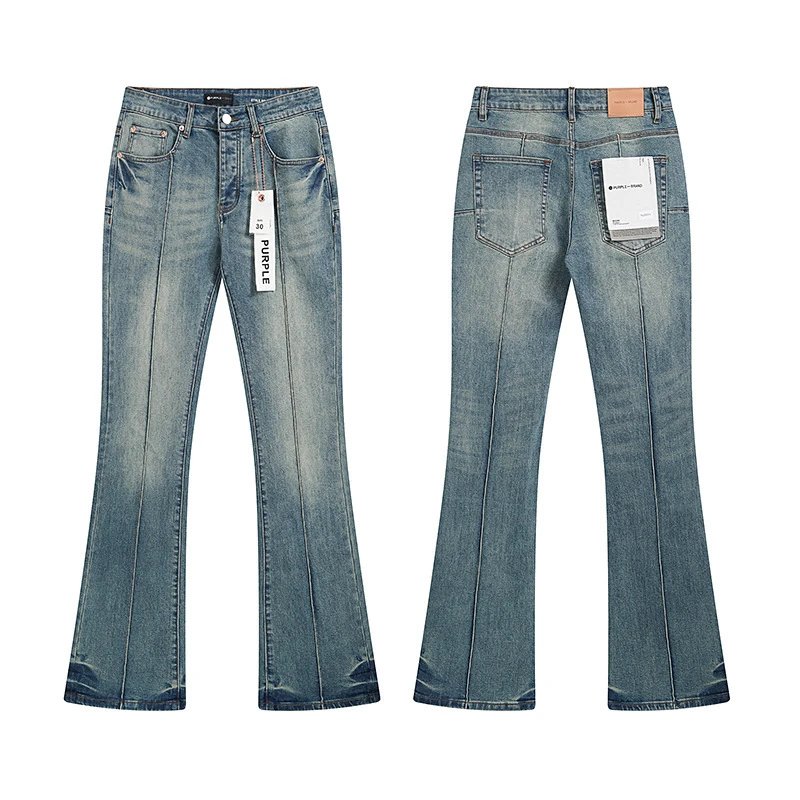 Purple Brand Jeans Printed and distressed denim — PU7025