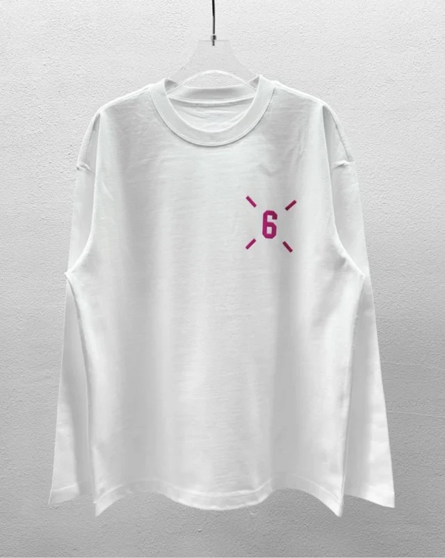 Maison Margiela T-Shirts Long-Sleeve Graphic T-Shirt product detail image 29