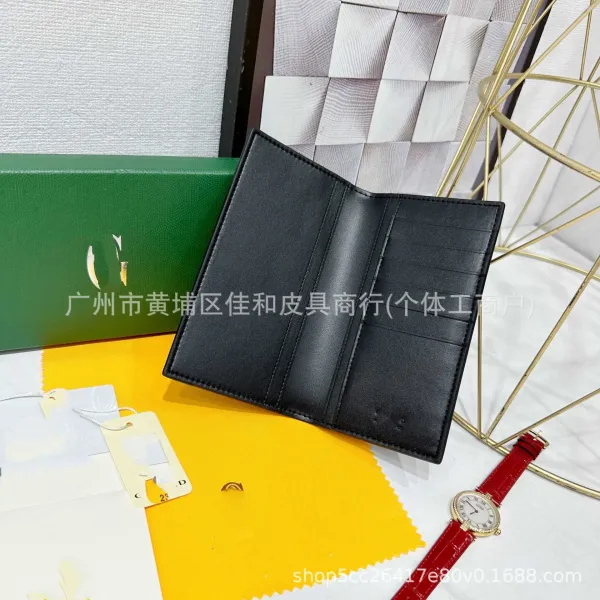 Goyard Saint Louis Long Wallet Black Multicolor - 3