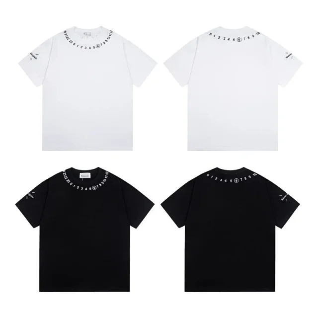 Maison Margiela Multiple graphic T-shirt designs product detail image 15
