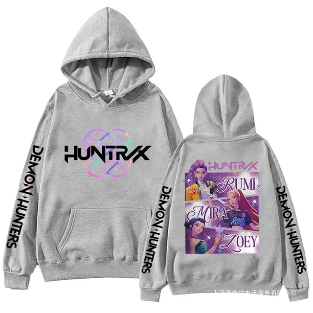 Unbranded Hoodies & Sweatshirts HUNTR/X KPop Demon Hunters graphic pullover hoodie product detail image 9