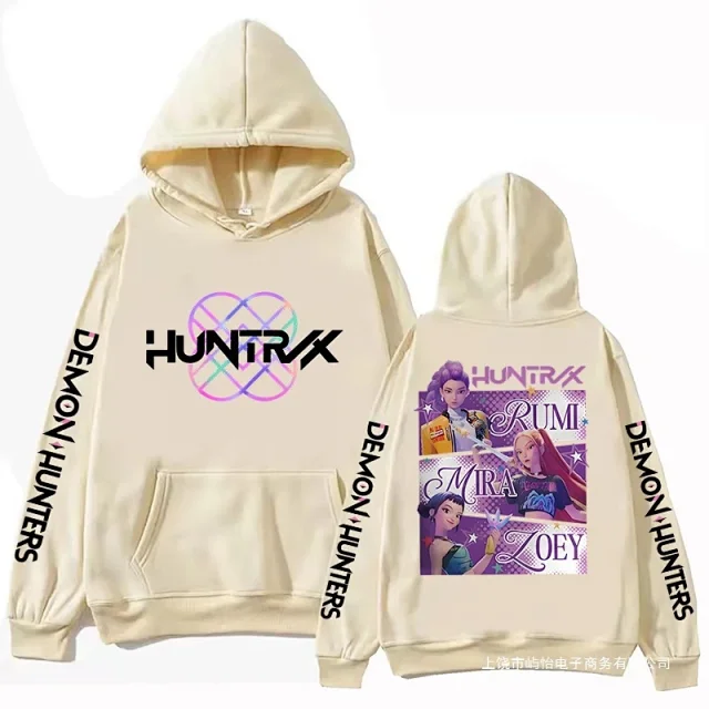 Unbranded Hoodies & Sweatshirts HUNTR/X KPop Demon Hunters graphic pullover hoodie product detail image 10