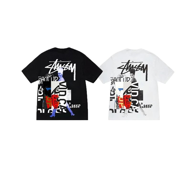 Stussy Toucan Graphic T-Shirt Light Gray T-Shirt - 18