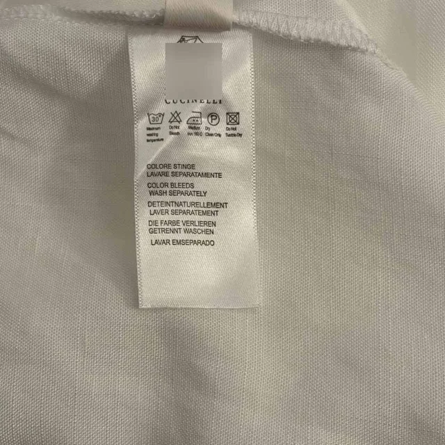 Unbranded Matching Sets Embroidered collared long-sleeve shirt and drawstring wide-leg trousers set product detail image 10