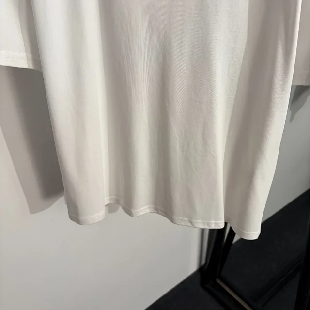 Unbranded T-Shirts V-neck short-sleeve chain-trim T-shirt product detail image 5