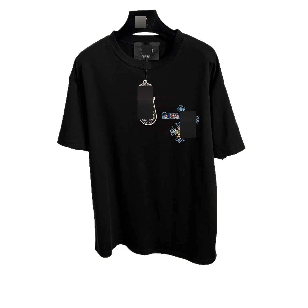 Chrome Hearts T-Shirts Short-Sleeve Cross Graphic T-Shirt image 5