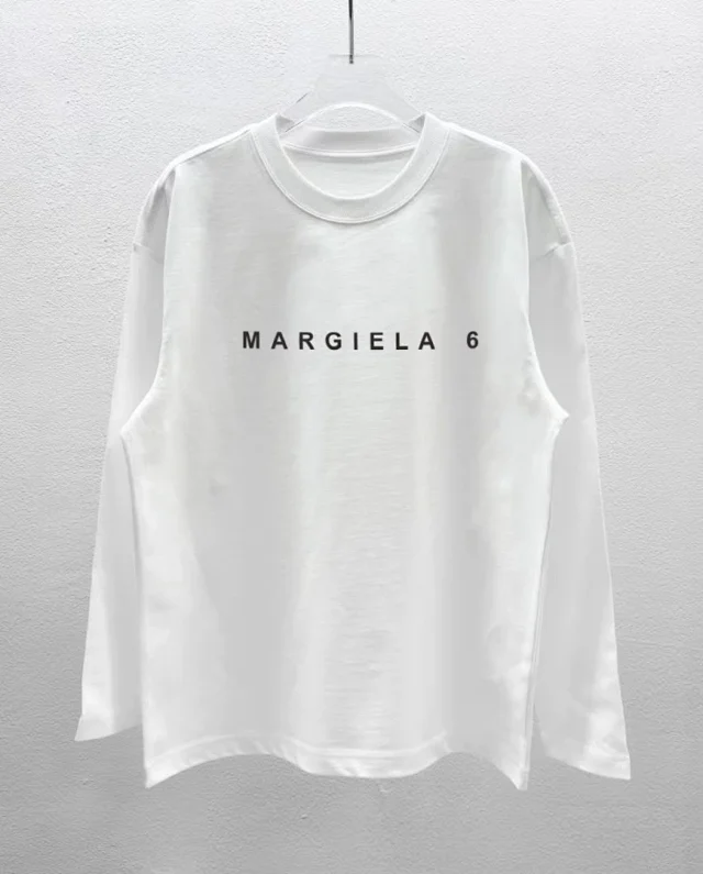 Maison Margiela T-Shirts Long-Sleeve Graphic T-Shirt product detail image 13