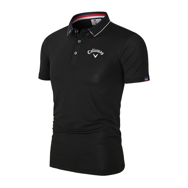 Callaway Shirts Short-Sleeve Polo Shirt with Contrast-Trim Collar image 2