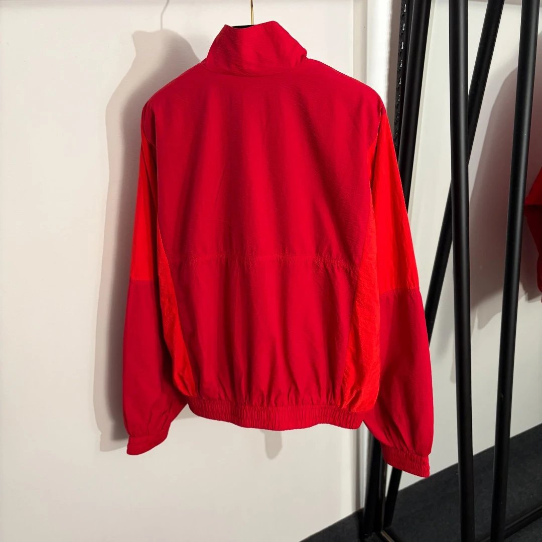 Unbranded Jackets Half-Zip Pullover Jacket with Stand Collar and Front Zip Pocket image 3