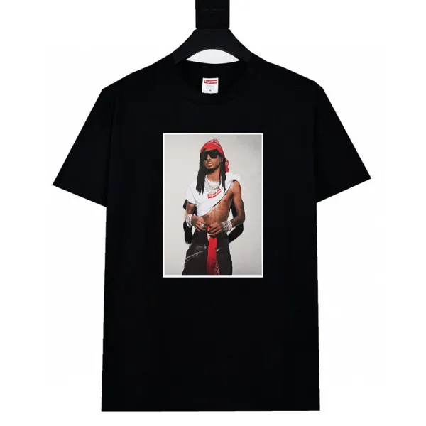 Supreme Photo Print Black T-Shirt - 1