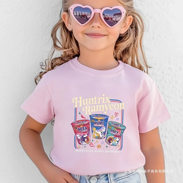 Unbranded T-Shirts HUNTR/X cartoon graphic product detail image 1